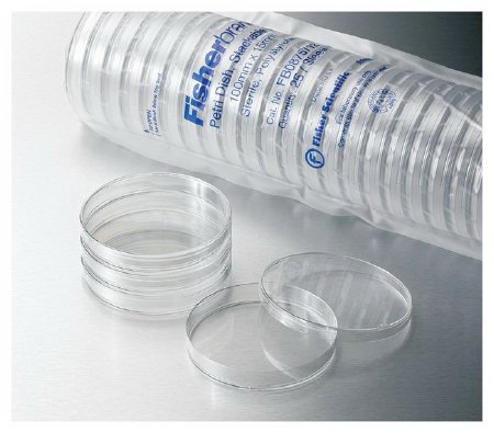 Petri Dish Polystyrene Fisherbrand™ with Clear L .. .  .  